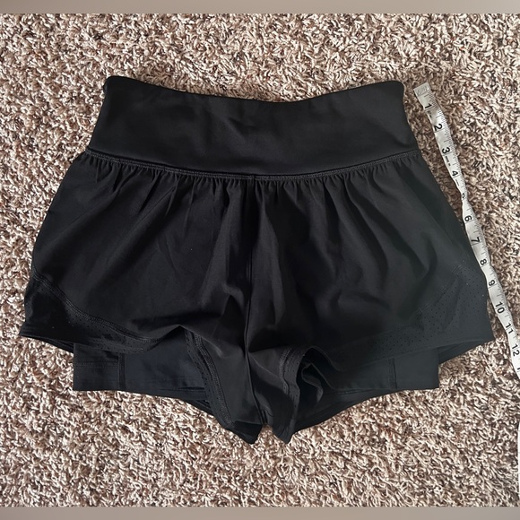 Spanx Get Moving Double Layer Shorts Running Golf Tennis Size Small - Picture 8 of 13